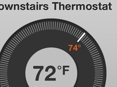 Lutron controller iOS app - thermostat controller