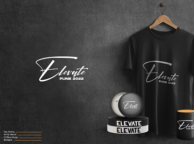 ELEVATE - TEES branding design graphic design illustration logo tees typography