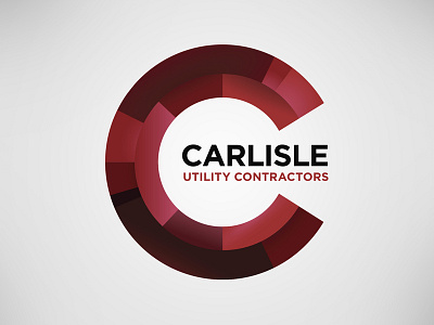 Carlisle Utility Logo branding identity logo