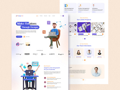 Digital Agency Landing Page