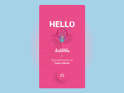 Hello Dribbble!! app dribbble fine hello hi interfaz invita invitacion sketch welcome