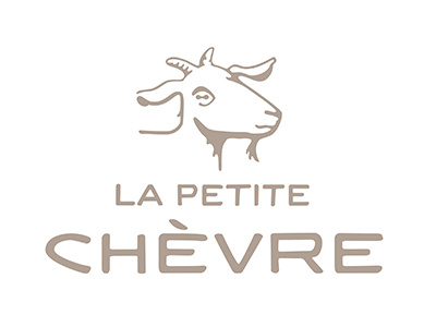 La Petite Chèvre Logo bakery branding goat logo
