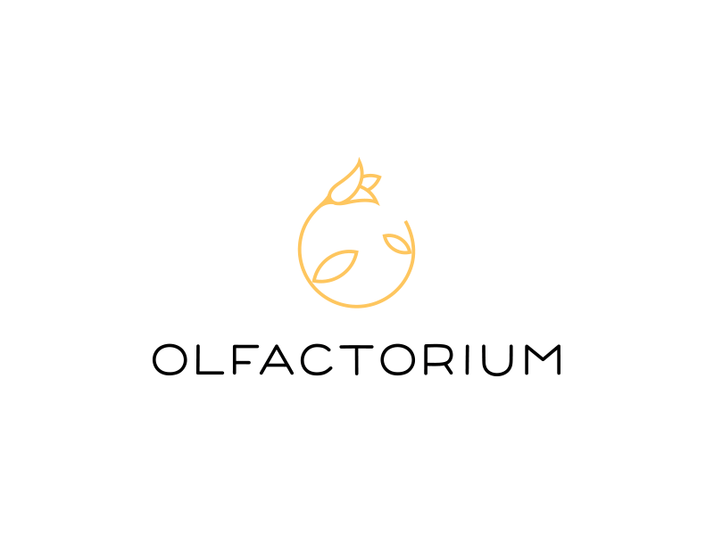 Olfactorium - Logo Design brand clean custom flower french gif illustrator logotype motion perfume style