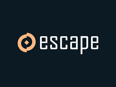 Escape logo app branding design graphic design illustration logo typography ui ux vector