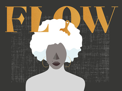 Afro flow adobe illustrator colors design digital art draw drawing feminism flow font font design graphicdesign illustration lettering loverletter minimal type typography vector vector illustration woman