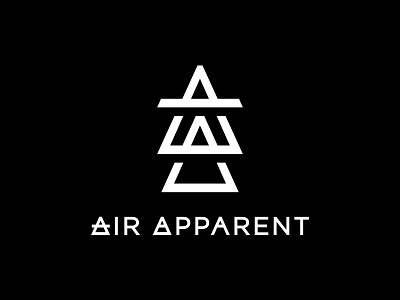Air Apparent Logo (AA + air symbol)