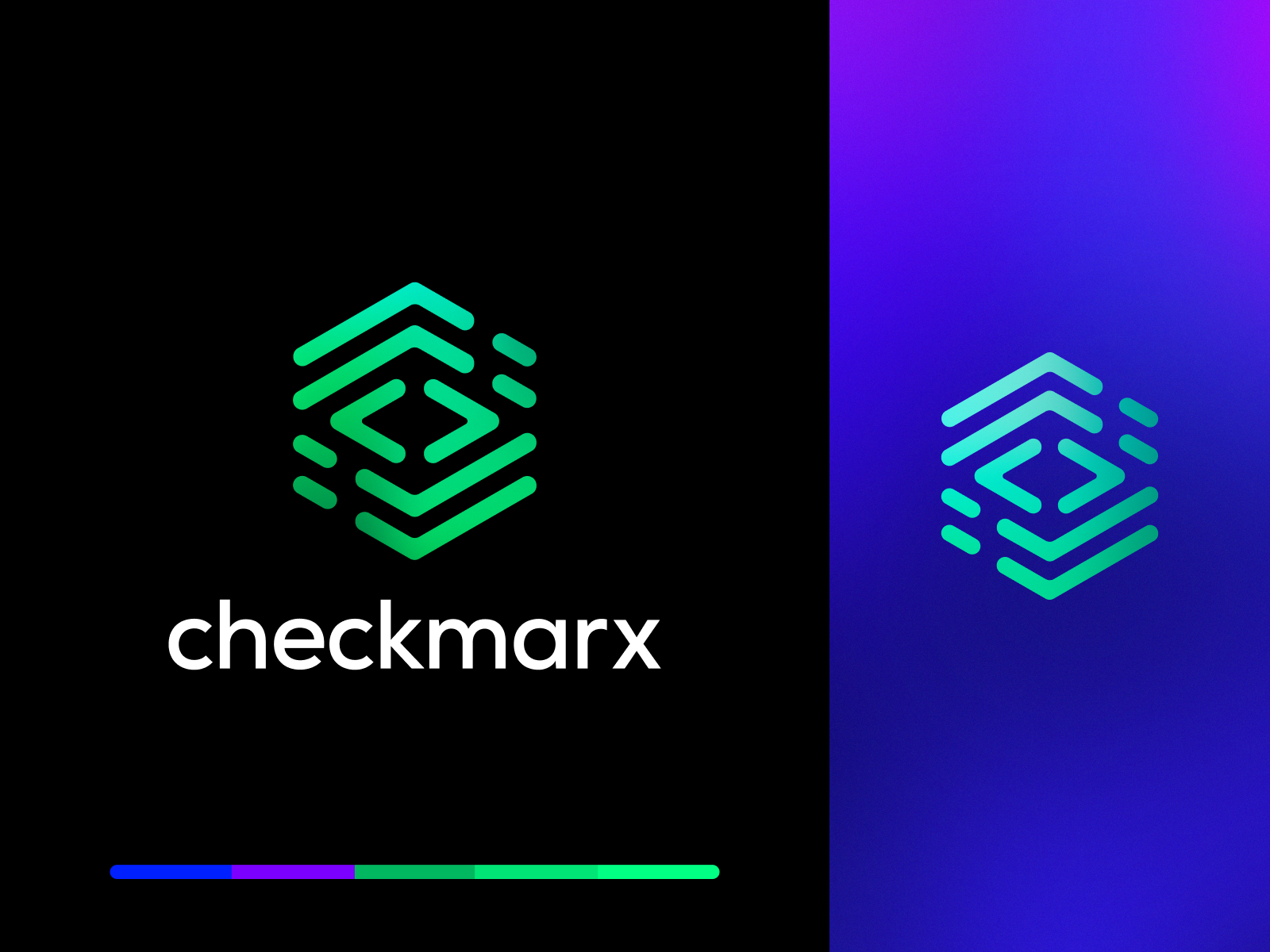 Checkmarx Logo Concept (unused) by Ben Kókolas on Dribbble