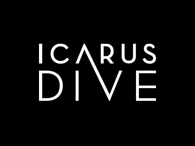 Icarus Dive band bandartwork benkokolas branding design dive graphicdesign icarus icarusdive id identity logo