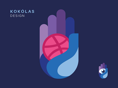 Dribbble Draft Day benkokolas draft day dribbble graphic designer invitation invite join kokolas portfolio shot
