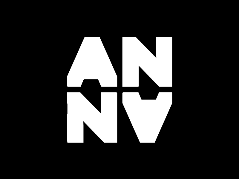 ANNA [logo & pattern concept] anna architect branding data digital glitch identity logo minimal pattern square typography
