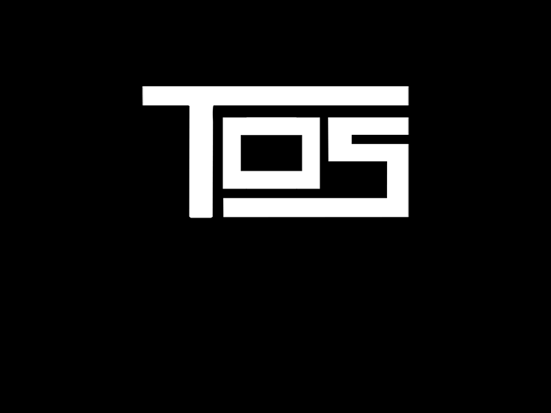TOSKE (DJ logo) 1 branding dj gif icon logo loop minimal producer slot machine toronto toske typography