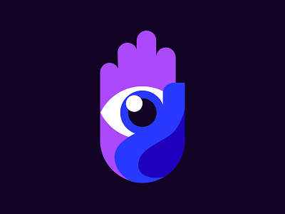 KOKOLAS logo benkokolas brand branding creative vision graphicdesign hamsa handeye icon id identity personal branding third eye visions