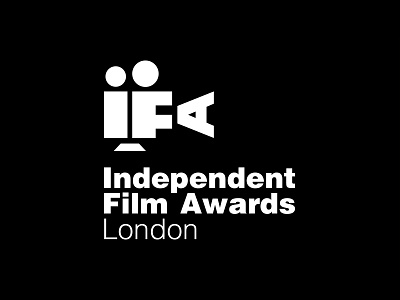 Independent Film Awards logo [full logo] awards brand branding cinema custom typography film film reel identity independent lettering logo movie projector typography