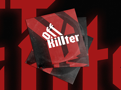 Unused concept: Off Killter logo band branding dj gothic horror identity lettering logo off kilter producer typograhy typography wordmark