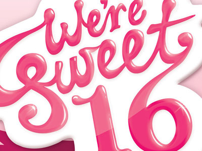 Student Flights Sweet 16 Sale Typography campaign illustration travel typography