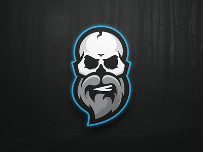 Bearded Skull Logo
