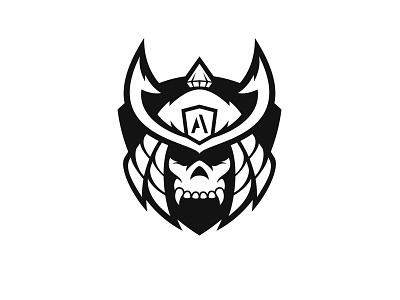 Samurai Logo fitness gym japan logo mascot ronin samurai sports warrior