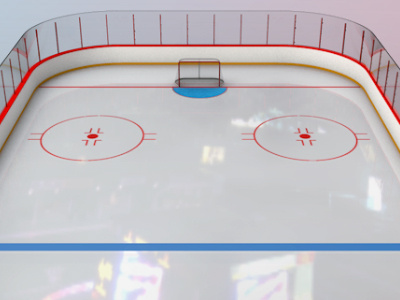 Hockey Rink 3d 4d cinema hockey quick render rink sports