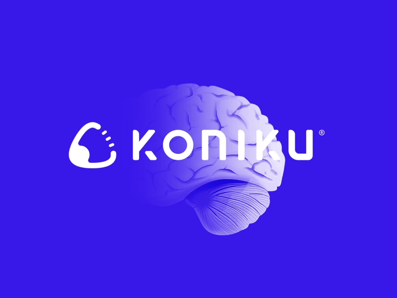 Koniku® — Teaser brain design illustration koniku neuron ui ux website
