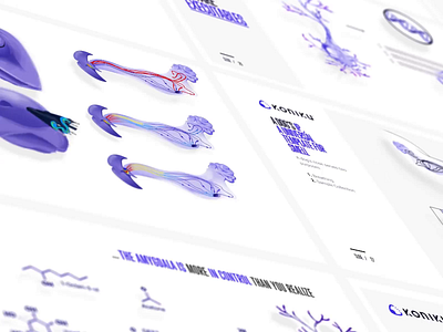 Koniku — Deck illustrations biotech biotechnology conference deck dld illustration presentation technology ted