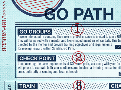 Passport Info Sheet critique font texture type typeface typography