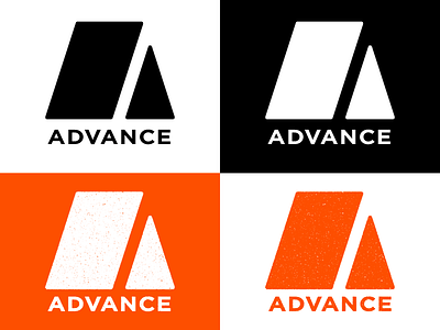 The Advance Branding church illustration mens ministry texture type typography web web design