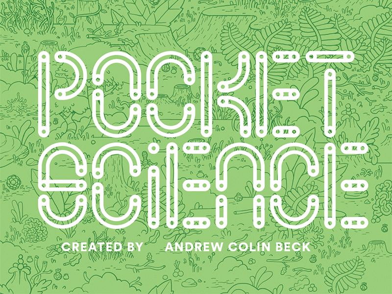 Pocket Science Typography font grain letter lettering light retro texture toning type typeface typography