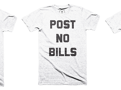 Post No Bills // Cotton Bureau