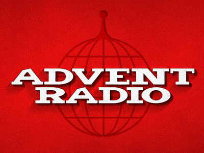 Advent Radio font grain letter lettering light retro texture toning type typeface typography