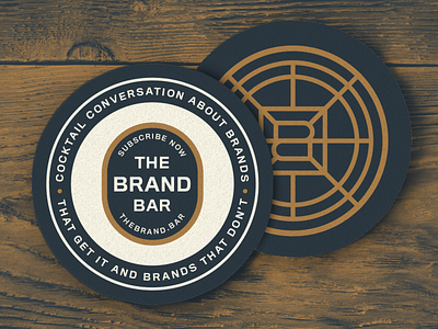 The Brand Bar branding color font lettering logo podcast texture type typography
