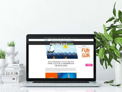 Kids Club Landing Page