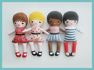 Sassy Dolls finished product dolls pattern product sewing