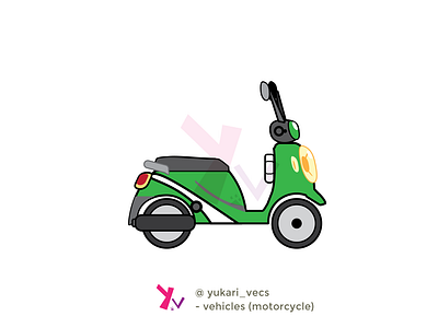 Vehicles theme - Motorcycle