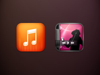 Candlejack: Music icon ios iphone music retina theme winterboard