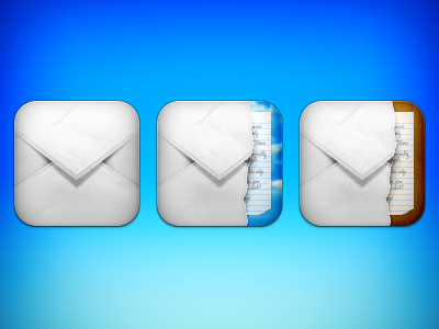 Candlejack: Mail envelope icon ios iphone mail retina theme winterboard
