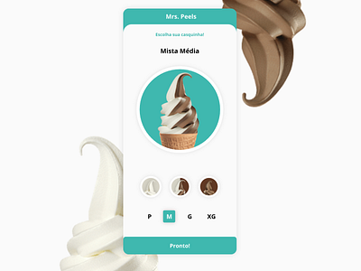 Ice Cream Totem app app design application ice cream mobile totem totem pole