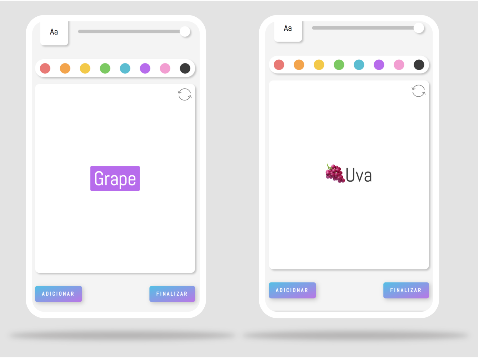 Flashcard creator by Thailon Lucas on Dribbble