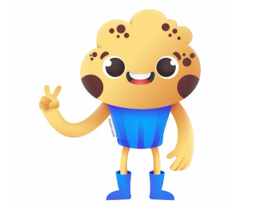 Muffin Man art brazil character character creation design digital illustration logo vector