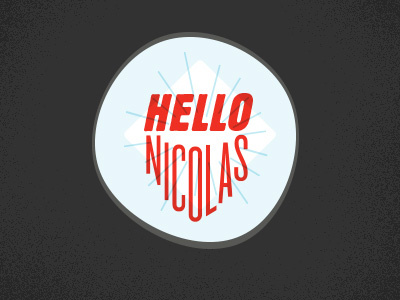 Hellonicolas Logo v3 - WIP! logo personal type