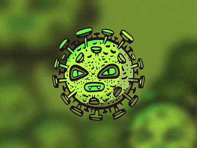 Coronavirus adobe illustrator character characterdesign colorful coronavirus covid19 infection vector