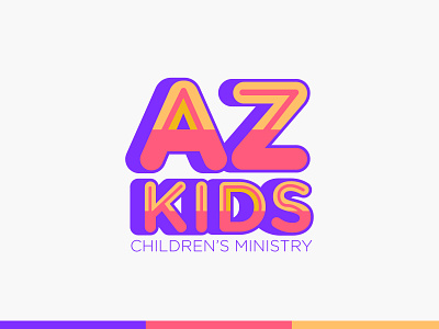 AZ Kids Logo Design