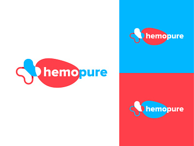 Hemopure brand identity branding branding and identity branding concept branding design doctor logo medical medical design medical logo