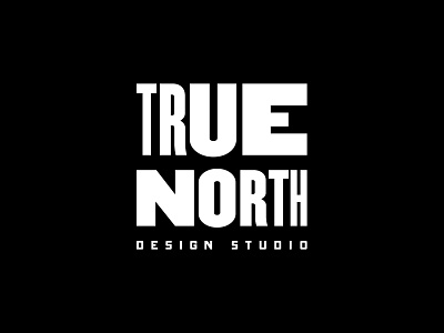 True North Design Studio logo brand design branding identity logo logo design studio logo