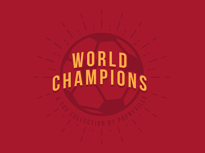 World Champions Toy Collection 2 tone brand branding collection logo logotype plush toys screenprint toys