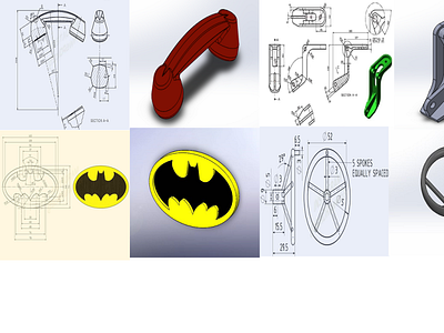 2d Drawings & 3d CAD models