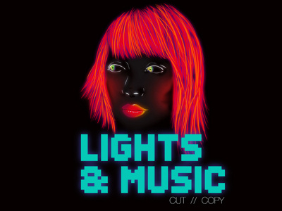 Lights & Music photoshop