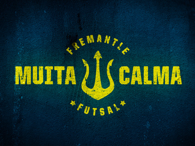 Fremantle Muita Calma australia branding character design football freelance fremantle futsal identity logo perth soccer sport