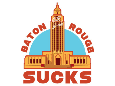 Baton Rouge Sucks Podcast Logo