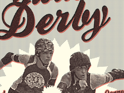 Strong Island Roller Derby Flyer