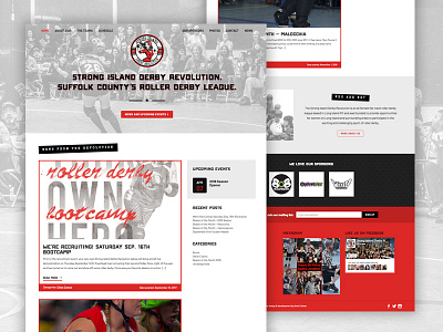 Roller Derby Site Homepage